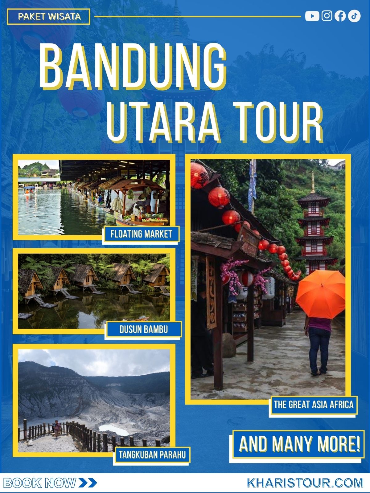 Paket Wisata Bandung Utara